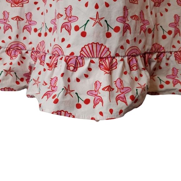 HILL HOUSE HOME The Nap Dress Mermaids and Seashells Dress - Picture 5 of 6